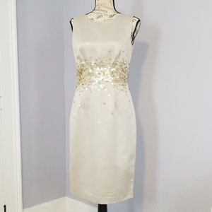 Calvin Klein Sequined Sheath Dress